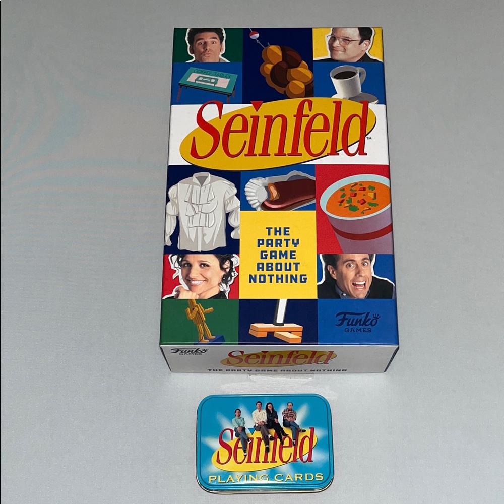 Seinfeld Party Game and Playing Cards Set